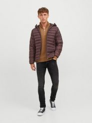 Jack & Jones Dżinsy - Slim fit - w kolorze antracytowym rozmiar: W32/L32. Czarne jeansy męskie Jack & Jones. Za 96.83 zł.