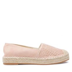 Espadryle Jenny Fairy. Czerwone espadryle damskie Jenny Fairy, bez wzorów, bez obcasa. Za 99.99 zł.