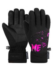 Reusch Rękawiczki funkcyjne "Beatrix" w kolorze czarnym rozmiar: 5,5. Czarne rękawiczki dziecięce REUSCH, ze skóry, bez ramiączek. Za 135.81 zł.