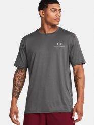Under Armour Koszulka sportowa "Vanish Energy" w kolorze antracytowym rozmiar: XL. Czarne t-shirty sportowe męskie Under Armour, xl, z materiału, bez ramiączek, outdoorowe. Za 139.95 zł.