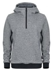 Elkline Bluza polarowa "Smile" w kolorze antracytowym rozmiar: 36. Czarne bluzy z kapturem damskie elkline, z polaru. Za 136.78 zł.