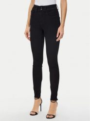 Guess Jeansy W5RA34 D5LM1 Czarny Slim Fit. Czarne jeansy damskie Guess. Za 269.99 zł.