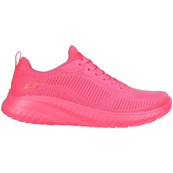 Buty damskie SKECHERS Bobs Squad Chaos Cool Rythms. Czerwone obuwie do biegania damskie Skechers, Skechers Sport. Za 219.99 zł.