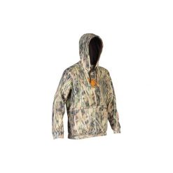 Bluza myśliwska 500 camo. Zielone bluzy bez kaptura męskie SOLOGNAC, s, z bawełny. Za 149.99 zł.