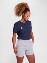 Koszulka damska Hummel Go 2.0. Białe t-shirty damskie HUMMEL, s, bez wzorów, z bawełny, bez kołnierzyka. Za 162.50 zł.