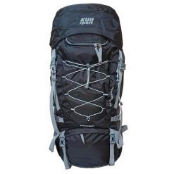 Plecak Mountains 75 L na wymagające górskie wędrówki. Czarne plecaki damskie KUBISPORT, bez wzorów, sportowe. Za 279.00 zł.