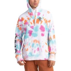 Bluza męska Element Bloom Tie Dye. Białe bluzy bez kaptura męskie Element, m, z bawełny. Za 157.55 zł.