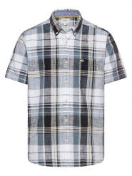 Camel Active Koszula - Regular fit - w kolorze granatowym rozmiar: 4XL. Niebieskie koszule męskie Camel Active, xl, bez wzorów, z bawełny, bez kołnierzyka, bez ramiączek. Za 136.13 zł.