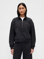 GAP Bluza w kolorze czarnym rozmiar: S. Czarne bluzy bez kaptura damskie GAP, s. Za 127.05 zł.