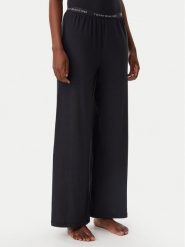 Tommy Hilfiger Spodnie piżamowe UW0UW05776 Czarny Relaxed Fit. Czarne piżamy damskie Tommy Hilfiger, s, bez wzorów, z bawełny, bez ramiączek. Za 219.99 zł.