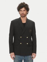 KARL LAGERFELD Marynarka 155102 552037 Czarny Slim Fit. Czarne marynarki męskie Karl Lagerfeld, bez wzorów. Za 1,599.00 zł.