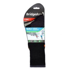 Skarpety narciarskie Bridgedale Ski Cross Country Merino P. Czarne skarpetki męskie Bridgedale, bez wzorów. Za 55.99 zł.
