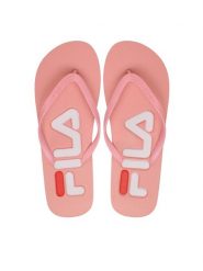 Fila Japonki Troy Slipper Wmn FFW0005.40063 Różowy. Czerwone klapki damskie Fila, bez wzorów, z tworzywa sztucznego, bez obcasa. Za 44.99 zł.