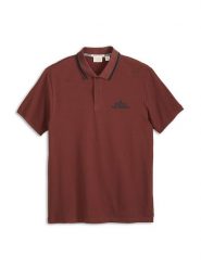 Scotch & Soda Koszulka polo w kolorze bordowym rozmiar: S. Czerwone koszulki polo męskie Scotch & Soda, s, bez wzorów, z bawełny, bez ramiączek. Za 95.99 zł.