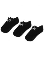 Vans Skarpety krótkie Classic Kick VN000XNRBLK Czarny. Czarne skarpetki damskie Vans, bez wzorów, z materiału. Za 49.99 zł.