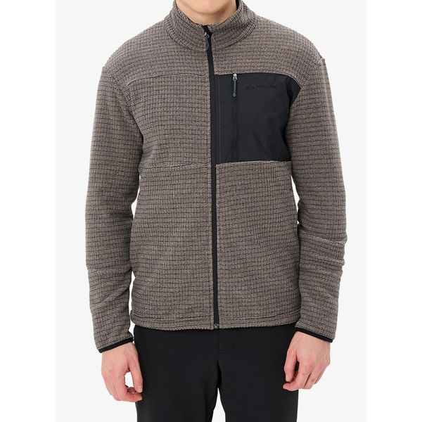 Kurtka polarowa męska Vaude Neyland Fleece Jacket II. Brązowe kurtki męskie Vaude, m, bez wzorów, z polaru, sportowe, bez kaptura. Za 417.99 zł.