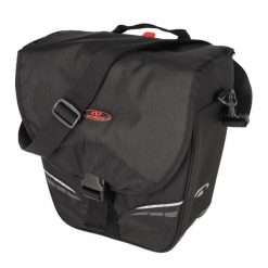 Torba miejska Utah. Czarne shopper bag damskie NORCO, bez wzorów, z nylonu, bez dodatków. Za 419.90 zł.