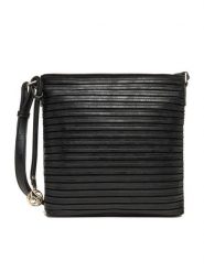 Lasocki Torebka CEO-LSK-K-022-06 Czarny. Czarne listonoszki damskie Lasocki, bez wzorów, z materiału, bez dodatków. Za 179.99 zł.