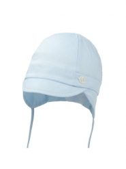 Jamiks Czapka Akumal JLF020 Błękitny. Niebieskie czapki dziecięce Jamiks, bez wzorów, z bawełny. Za 79.99 zł.