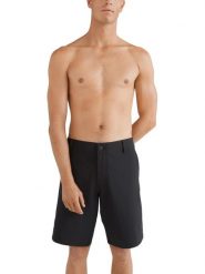 Spodenki męskie O'Neill Hybrid Chino. Czarne szorty męskie O'neill, bez wzorów, z materiału, sportowe. Za 279.90 zł.