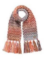 Barts Szal w kolorze pomarańczowym rozmiar: onesize. Pomarańczowe szaliki dziecięce Barts, ze splotem, bez ramiączek. Za 74.46 zł.