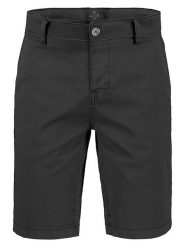 Lerros Szorty chino w kolorze antracytowym rozmiar: W31. Czarne szorty męskie Lerros, bez kołnierzyka. Za 118.56 zł.