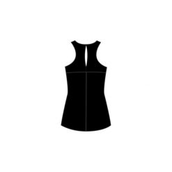 Top Gym & Pilates 560 damski. Brązowe topy sportowe damskie DOMYOS, xl, bez wzorów, z bawełny, bez ramiączek. W wyprzedaży za 54.99 zł.