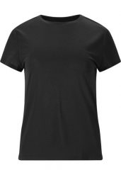 Koszulka damska Athlecia Miwa. Czarne bluzki sportowe damskie Athlecia, z materiału, bez kołnierzyka, bez ramiączek. Za 122.50 zł.