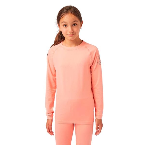 Koszulka termoaktywna dziewczęca SURFANIC SWX4604. Brązowe koszulki dziewczęce Surfanic, bez wzorów, bez ramiączek. Za 119.99 zł.