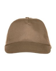 Clique Texas Cap czapka 5-panelowa z twillu. Zielone czapki męskie CLIQUE, bez wzorów, z bawełny. Za 77.89 zł.