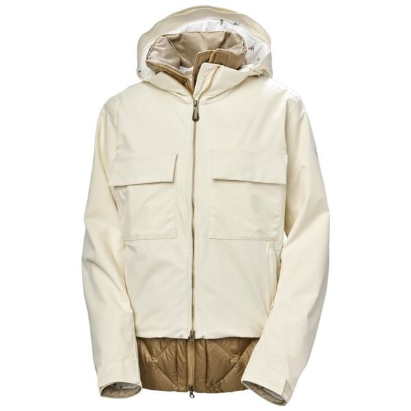 Damska kurtka narciarska 3 w 1 Helly Hansen Diamond Ins. Białe kurtki damskie Helly Hansen, na zimę, m, z aplikacjami, z dzianiny, bez kaptura. Za 3,359.20 zł.