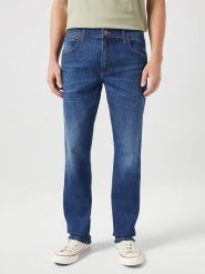 Wrangler Dżinsy - Regular fit - w kolorze niebieskim rozmiar: W30/L34. Niebieskie jeansy męskie Wrangler. Za 184.02 zł.