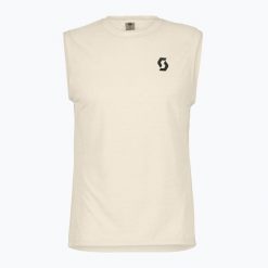 Koszulka do biegania męska SCOTT Endurance Lt Tank. Białe t-shirty sportowe męskie Scott, l, z materiału, bez ramiączek, do biegania. Za 129.99 zł.