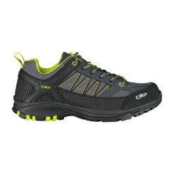 Buty trekkingowe męskie, CMP Sun Low. Szare buty trekkingowe męskie CMP, z materiału, przed kostkę, bez zapięcia, trekkingowe. Za 239.99 zł.