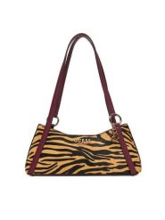 Guess Torebka HWZG75 29180 Beżowy. Brązowe torebki klasyczne damskie Guess, z aplikacjami, ze skóry, bez dodatków. Za 539.99 zł.