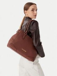 LOVE MOSCHINO Torebka JC4095PP1PLT1200 Brązowy. Brązowe torebki klasyczne damskie Love Moschino, bez wzorów, ze skóry, bez dodatków. Za 1,059.00 zł.