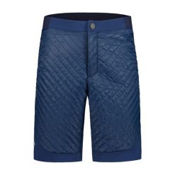 Spodenki do narciarstwa biegowego Maloja GoliatM. Niebieskie szorty męskie Maloja, bez kołnierzyka. Za 369.99 zł.