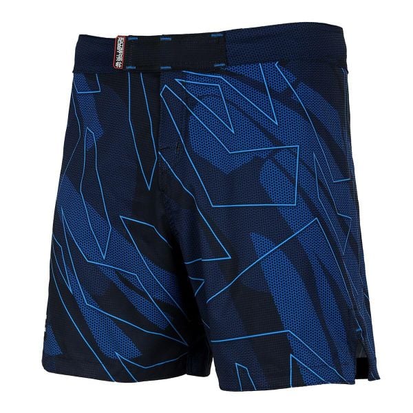 Spodenki Sportowe Męskie na trening i siłownię EXTREME HOBBY SHADOW. Niebieskie szorty męskie EXTREME HOBBY, bez wzorów, z dzianiny, sportowe. Za 229.00 zł.
