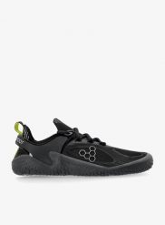 Buty barefoot męskie Vivobarefoot Motus Strength. Czarne buty trekkingowe męskie VIVOBAREFOOT, z gumy, bez zapięcia, outdoorowe. Za 639.99 zł.