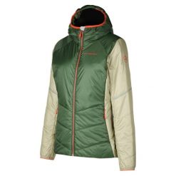 Damska kurtka puchowa La Sportiva Mythic Primaloft. Czerwone kurtki damskie La Sportiva, l, bez wzorów, z materiału, bez kaptura. Za 993.50 zł.