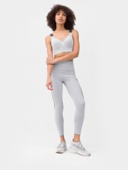 4F Legginsy do biegania szybkoschnące damskie XS. Szare legginsy damskie 4f, xs, bez wzorów. Za 169.99 zł.