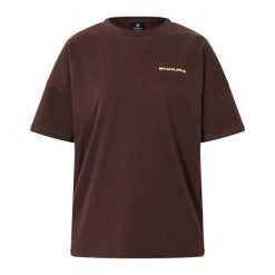 Koszulka Endura Forty1Thirty. Brązowe t-shirty damskie ENDURA, xs, bez wzorów, z bawełny, bez kołnierzyka. Za 317.99 zł.