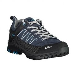Buty trekkingowe męskie CMP Sun Low Hiking. Niebieskie buty trekkingowe męskie CMP, z materiału, bez zapięcia, trekkingowe. Za 299.99 zł.