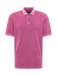 ELBSAND Koszulka polo "Len" w kolorze fioletowym rozmiar: M. Różowe koszulki polo męskie ELBSAND, m, bez wzorów, z bawełny, bez ramiączek. Za 134.95 zł.