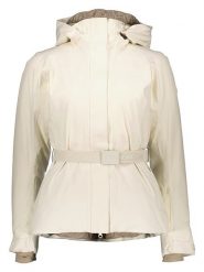 Helly Hansen Kurtka puchowa "Cortina" w kolorze kremowym rozmiar: M. Brązowe kurtki damskie Helly Hansen, m, bez wzorów, z materiału, bez kaptura. Za 1,248.97 zł.