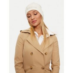 Czapka Guess. Brązowe czapki zimowe damskie Guess. Za 149.99 zł.