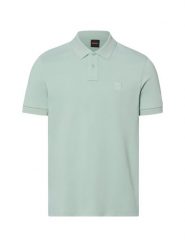 BOSS Orange koszulka polo - Passenger Mężczyźni Bawełna zielony, XL. Pomarańczowe koszulki polo męskie Boss Orange, m, bez wzorów, z bawełny, bez ramiączek. Za 329.95 zł.