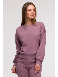 Be Wear Bluza w kolorze fioletowym rozmiar: M. Różowe bluzy bez kaptura damskie Be Wear, m. Za 184.46 zł.