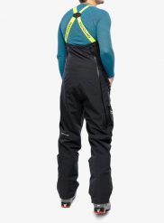 Spodnie skiturowe męskie Ortovox 3L Deep Shell Bib Pants. Czarne spodnie materiałowe męskie ORTOVOX, bez wzorów, z materiału. Za 1,913.99 zł.