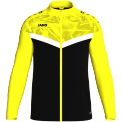 Poliestrowa bluza dresowa Jako Iconic. Czarne bluzy bez kaptura męskie Jako, xl, z dresówki. Za 288.50 zł.